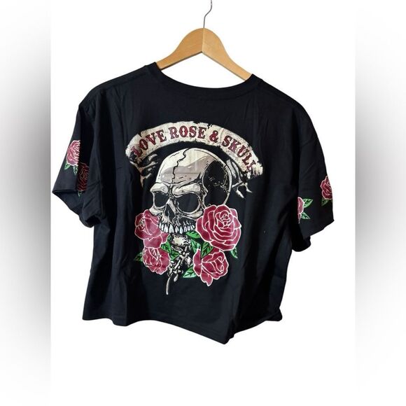 Weekend warrior cropped tshirt tee shirt large - Picture 2 of 3